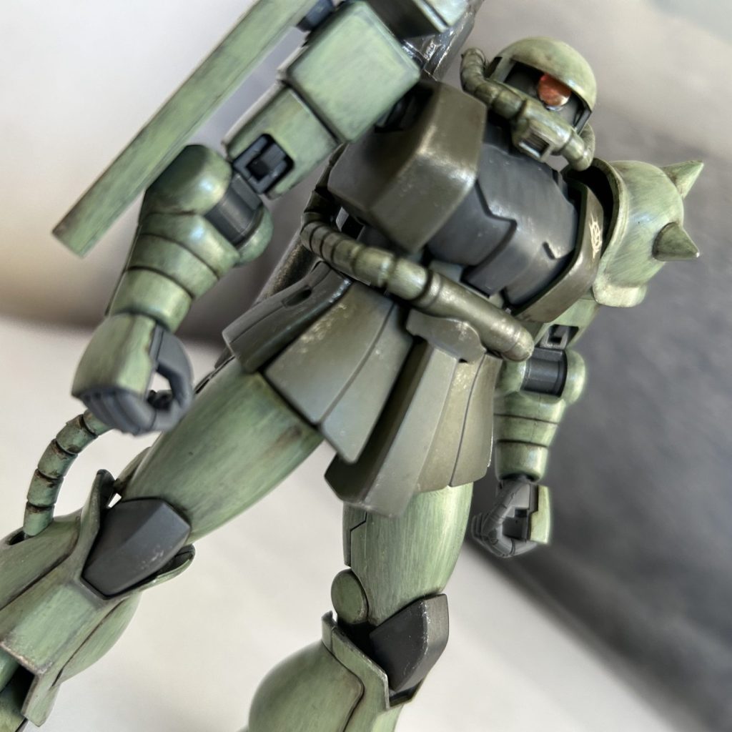 HGザクⅡ 筆塗り