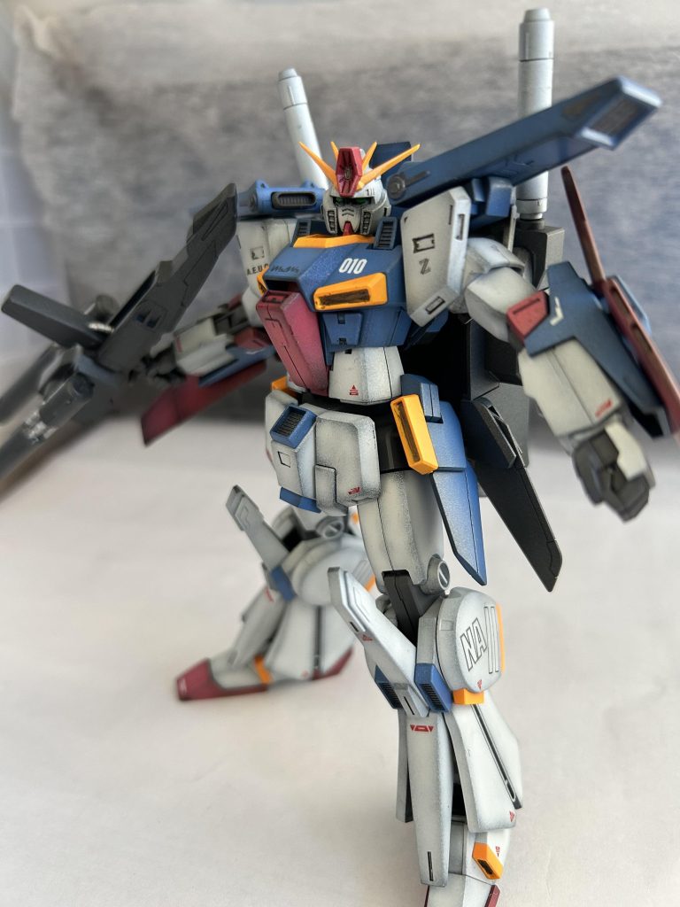 HG ZZガンダム–4枚目/制作者：@ich_taka