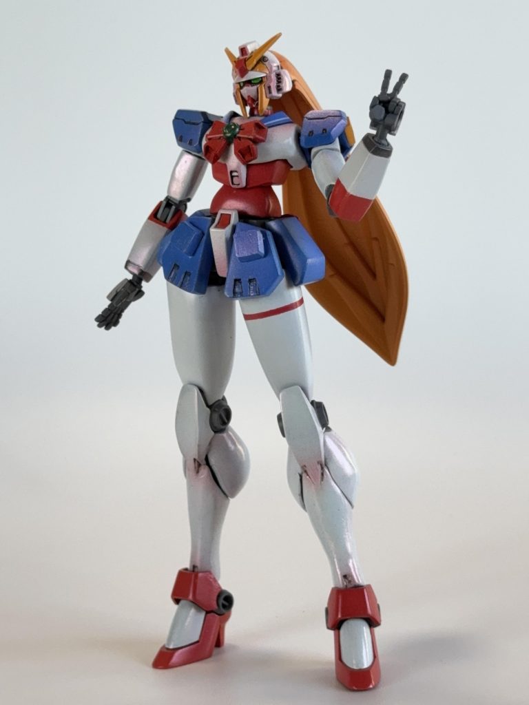 ピースの手がイイ感じ✌️