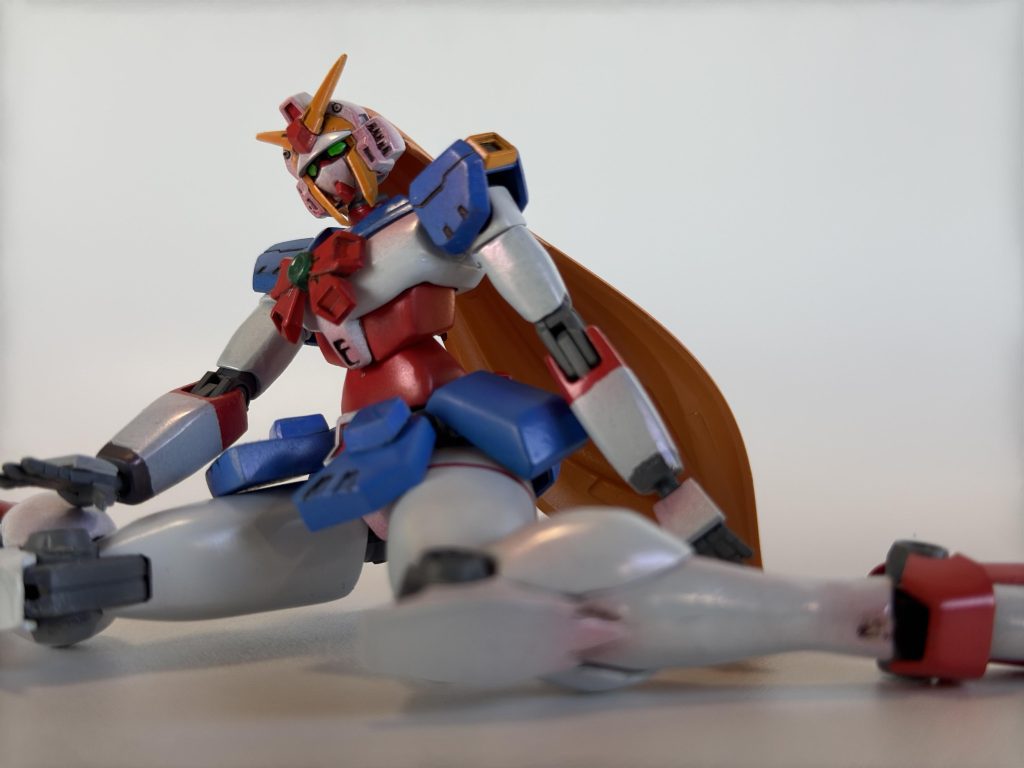 HGノーベルガンダム(スタイル改造)–2枚目/制作者：@jiyu_nitsukuruきあい模型