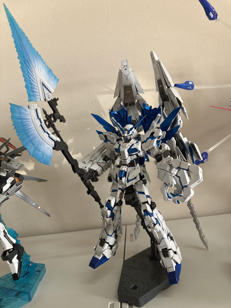 また過去作です今回はrgのペルフェクティビリティですこれまでの作品で得た塗装技術をフル活用しています