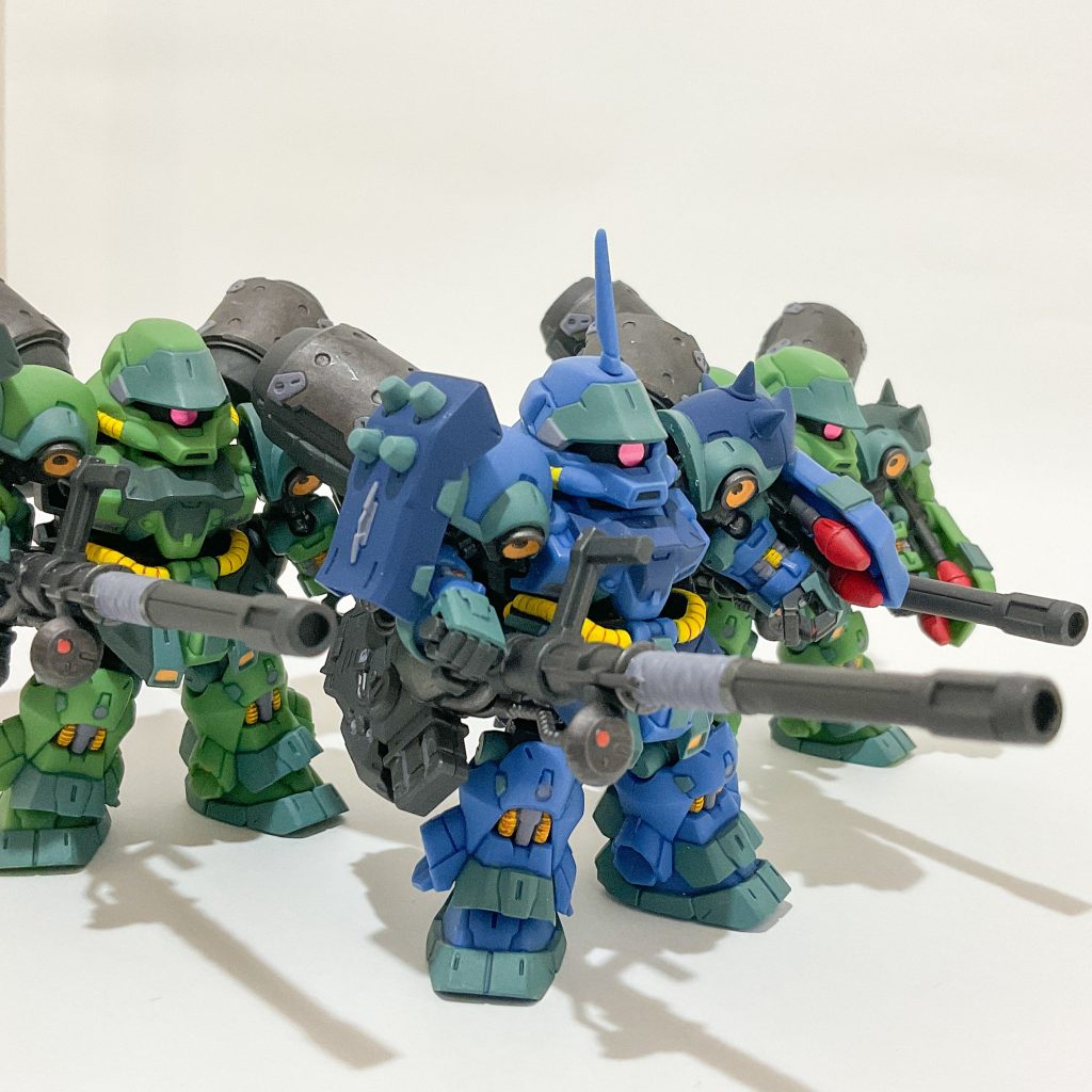 レズン・シュナイダーを隊長とした重武装小隊も編成しました。