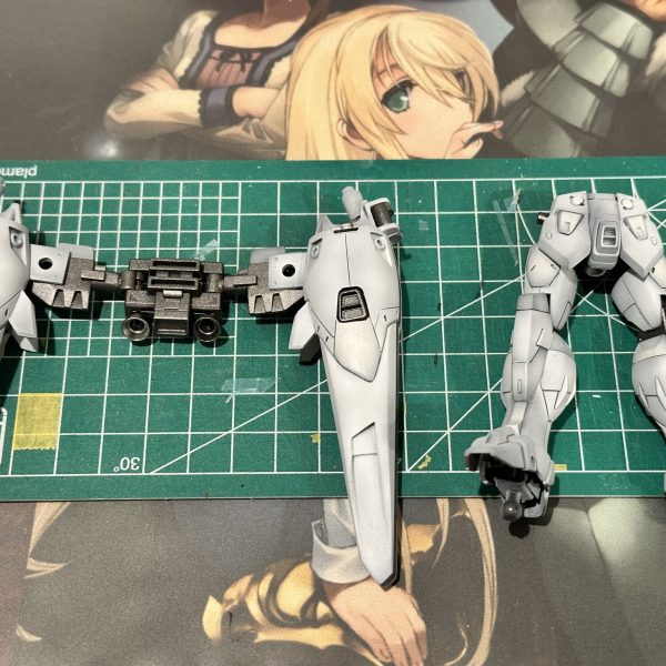 ネロブースmini購入しました！しかも室内塗装出来る！（カロッゾ調）排気口をちと考えないといけませんが、大前進ですね。ウイングゼロ牛歩ながらここまで塗装出来ました。 （2枚目）