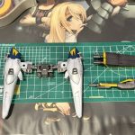 個人的に難所のHGウイングゼロのウイングとツインバスターライフルの黄色　なんとか[…]