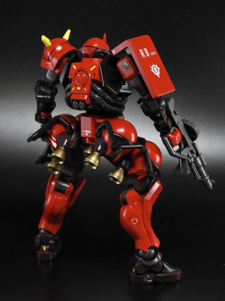 GQザクのデザインは背面がマジかっちょええ