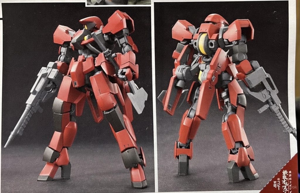 作品名：グレイズは何色に？<p>AIツールを使ってグレイズの塗装のイメージ作り 今回は散々迷った結果赤と黒で モチーフは自分の愛車と30スカイラインの赤黒ツートンを考えています</p>
