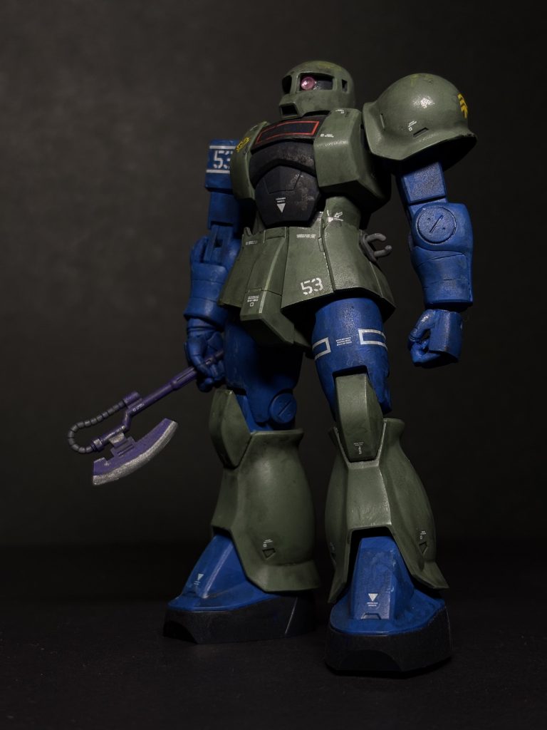 旧ザク 筆塗り全塗装