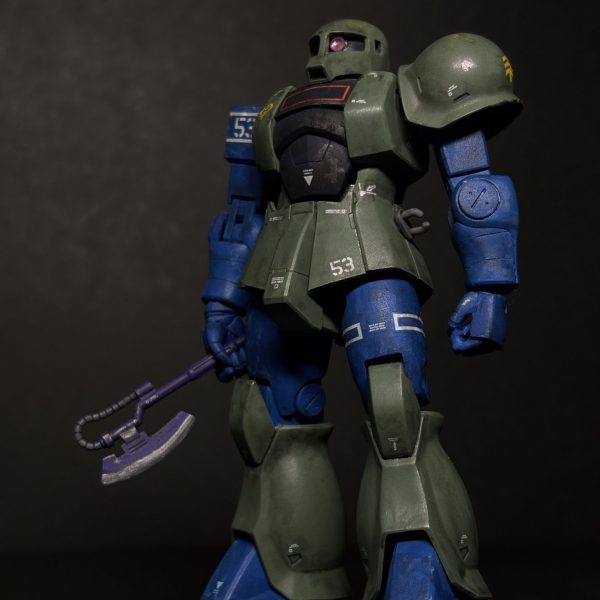 旧ザク 筆塗り全塗装