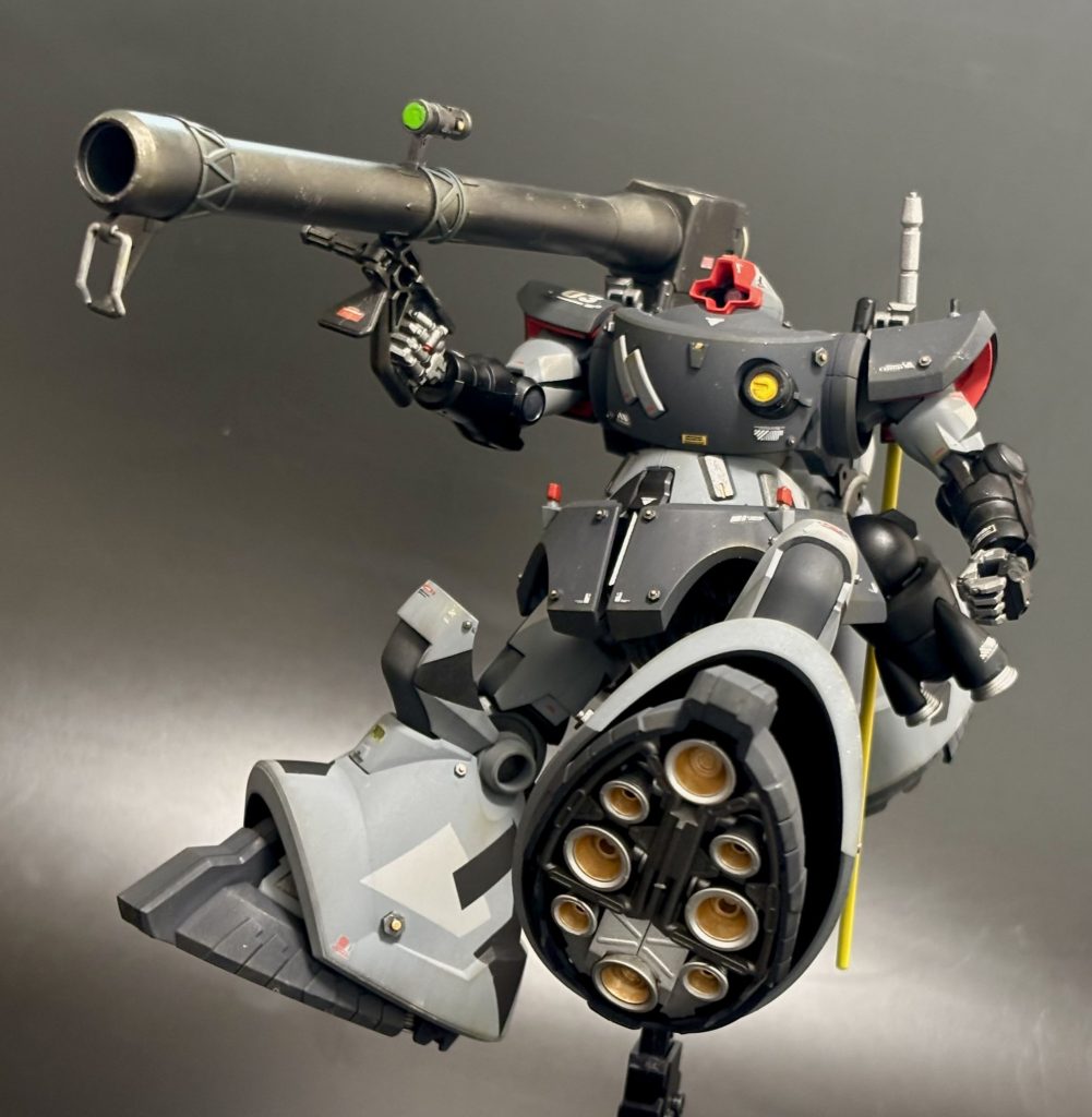 リックドム（スプリッター迷彩）–4枚目/制作者：島田 耕輔