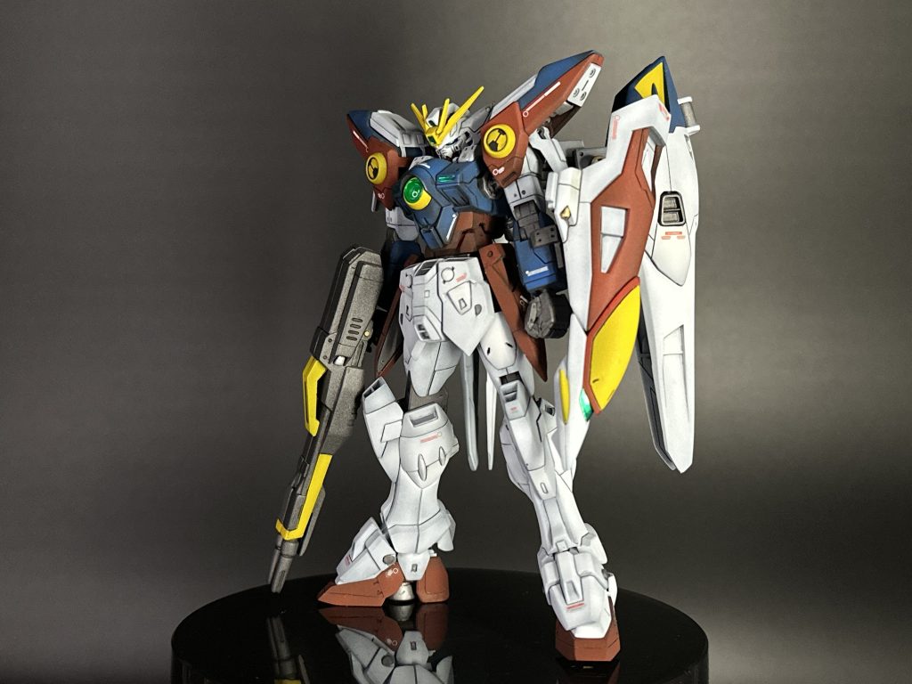 【HG】ウイングガンダムゼロ TV ver. 黒立ち上げグラデーション風–2枚目/制作者：O846