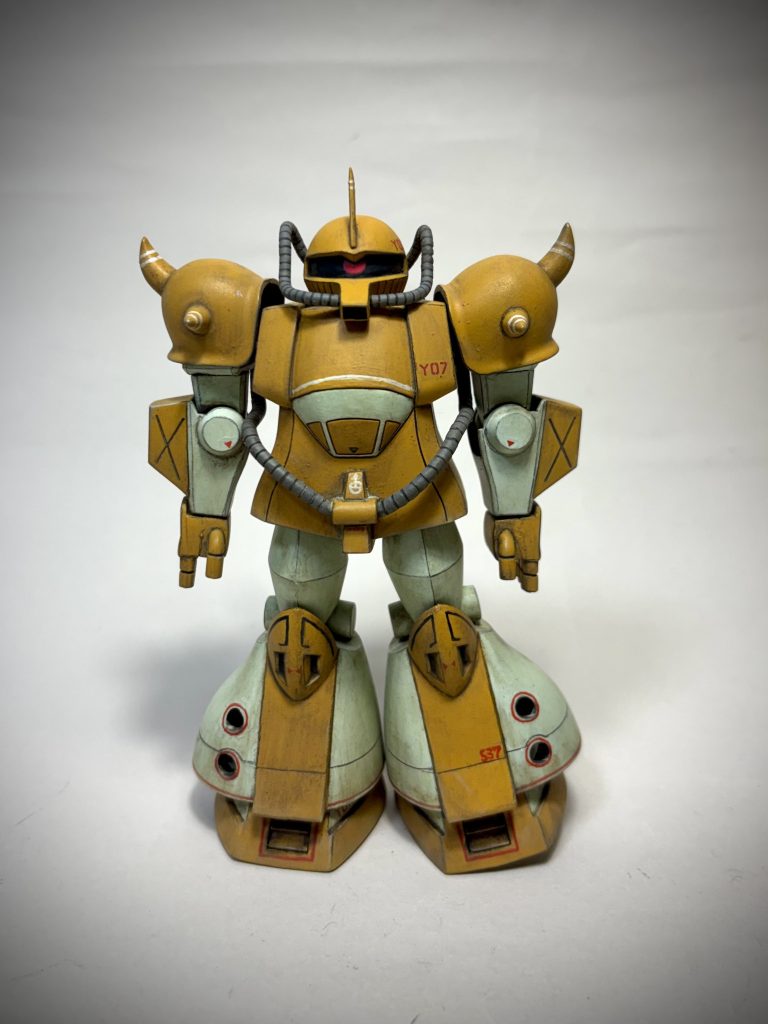 塗装見本が箱絵と違う珍しいキット。箱絵カラーに近づけて作成しました。