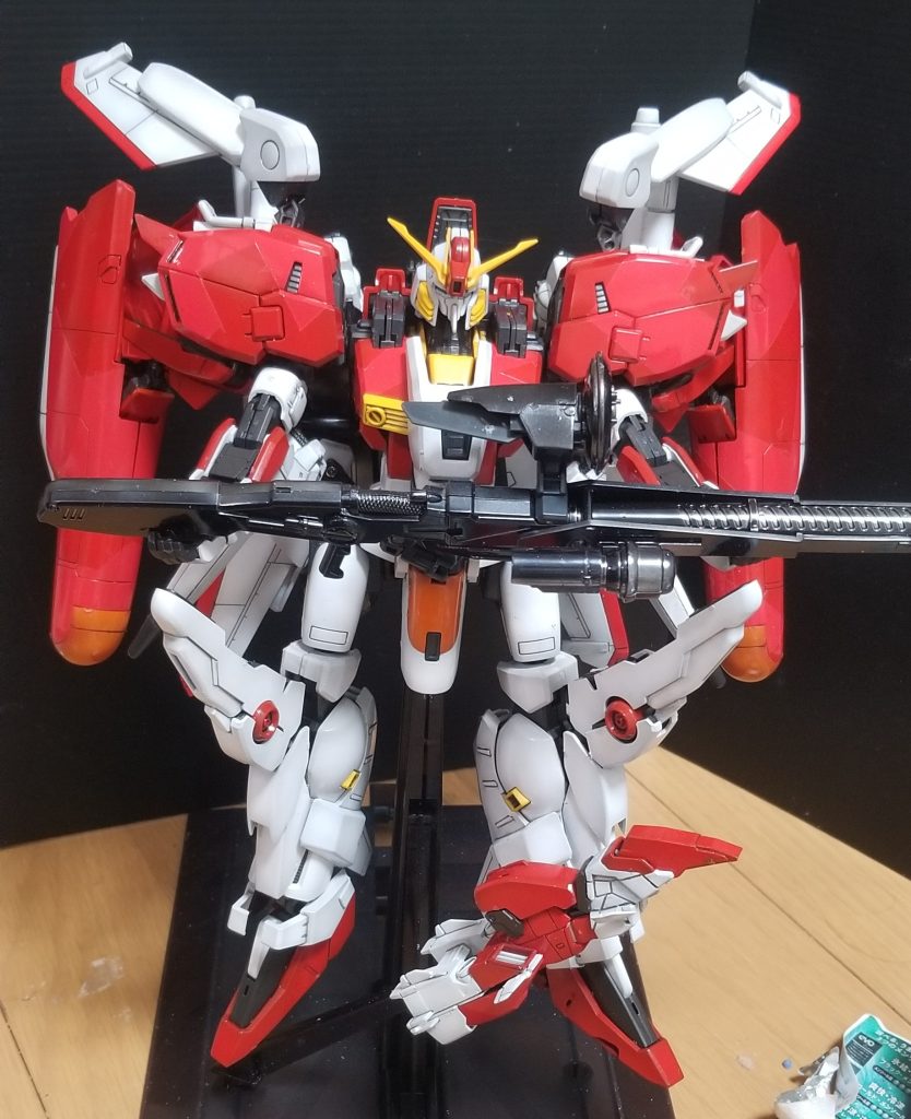 MG Ex-Sガンダム　v1.0–2枚目/制作者：nabewobilly