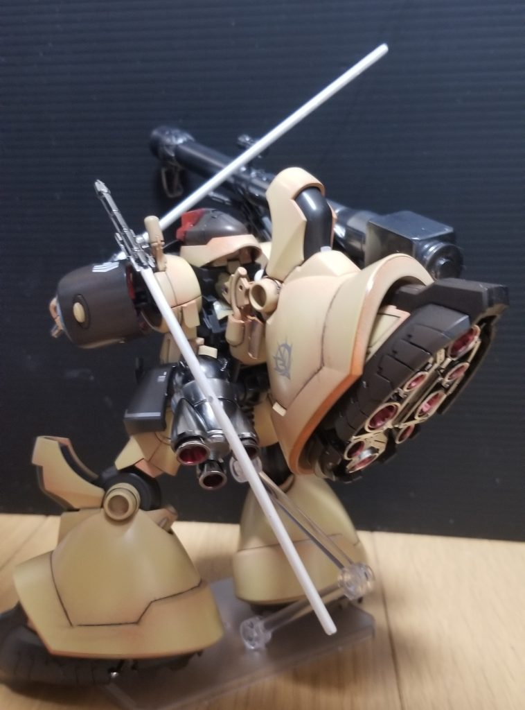 HG リックドム(GQ) サンドブラウン–4枚目/制作者：nabewobilly