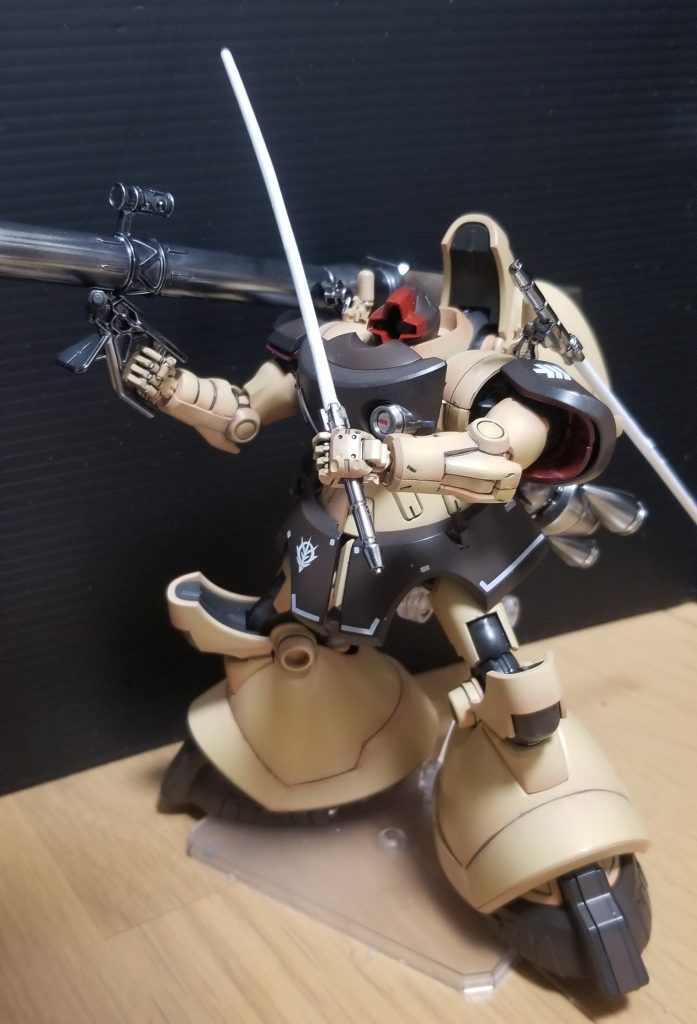 HG リックドム(GQ) サンドブラウン–2枚目/制作者：nabewobilly