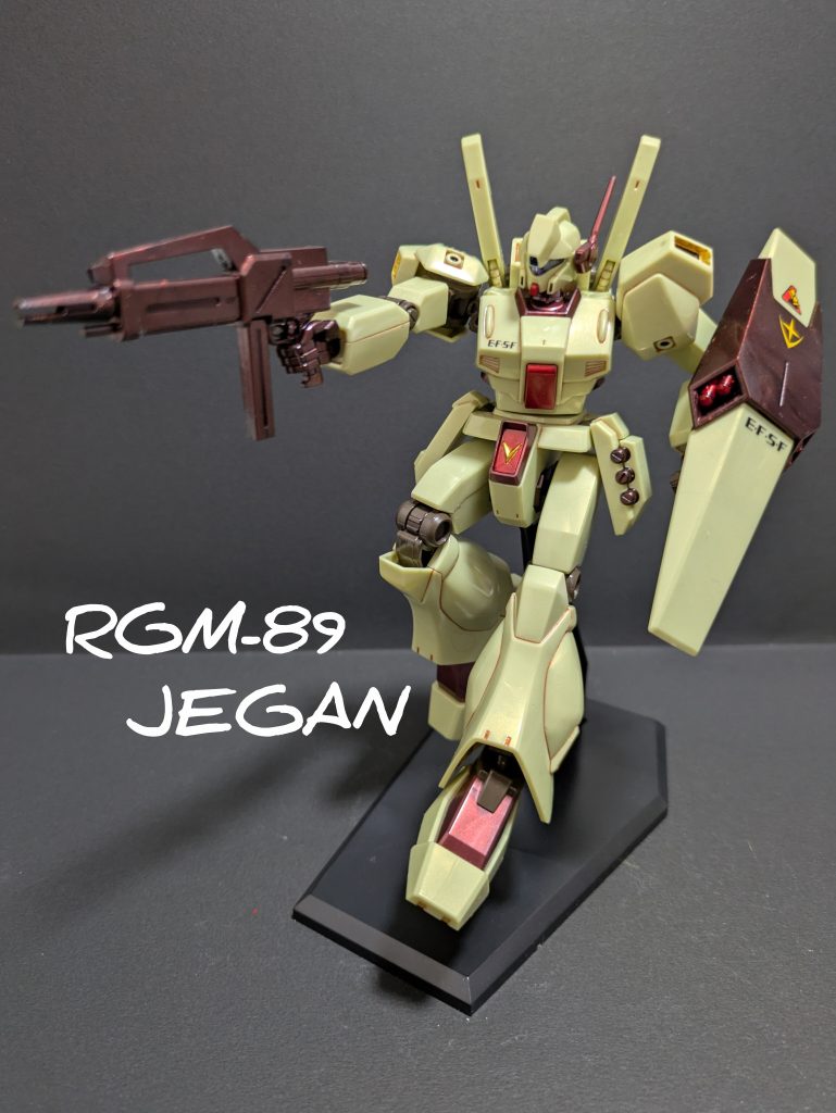 HGUCジェガン（アクシズ・ショックイメージカラー）