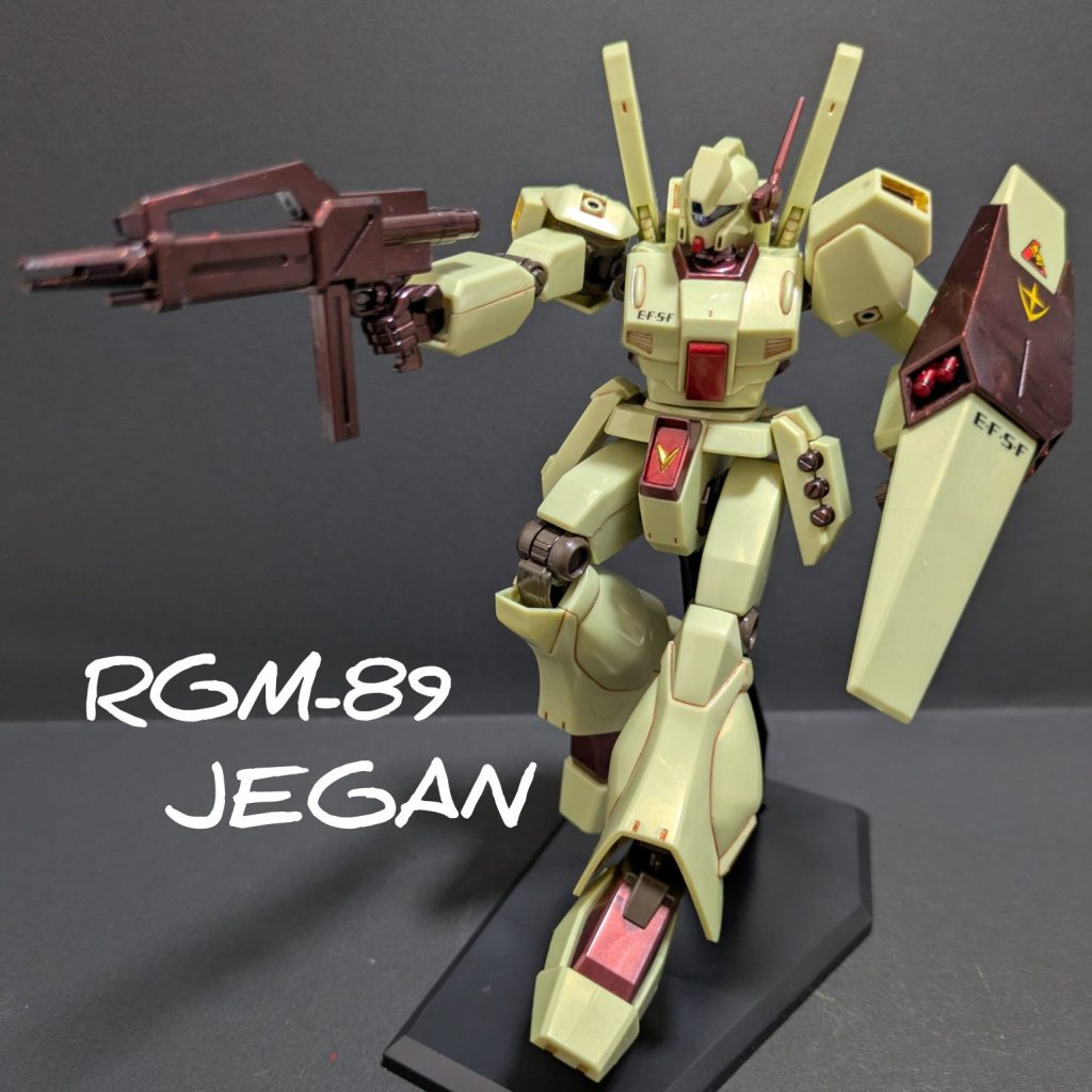 HGUCジェガン（アクシズ・ショックイメージカラー）｜sayさんの