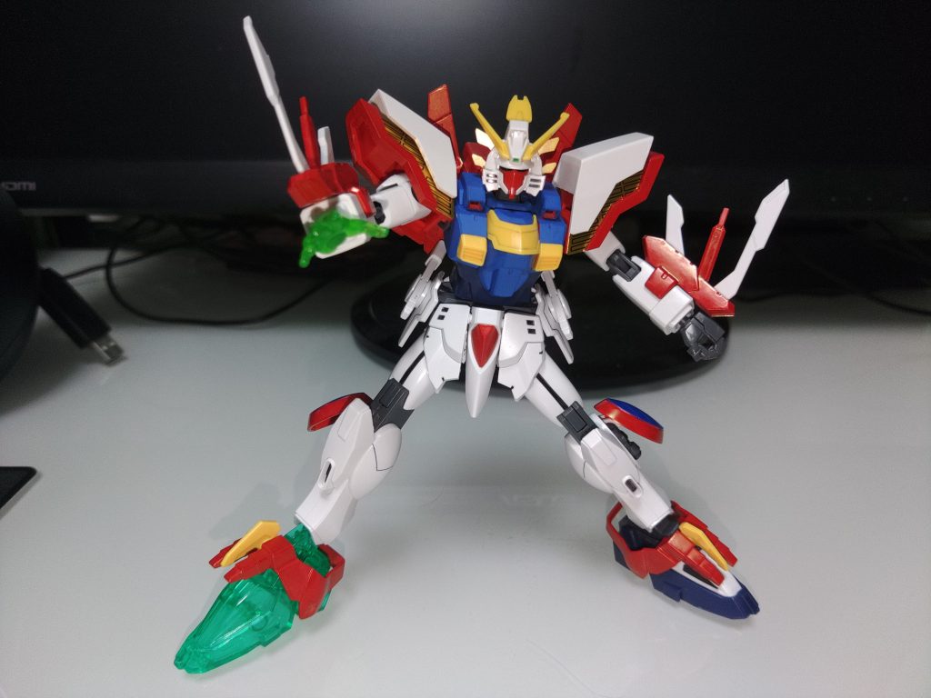 スーパーモード。俺の右半身が光って唸る。