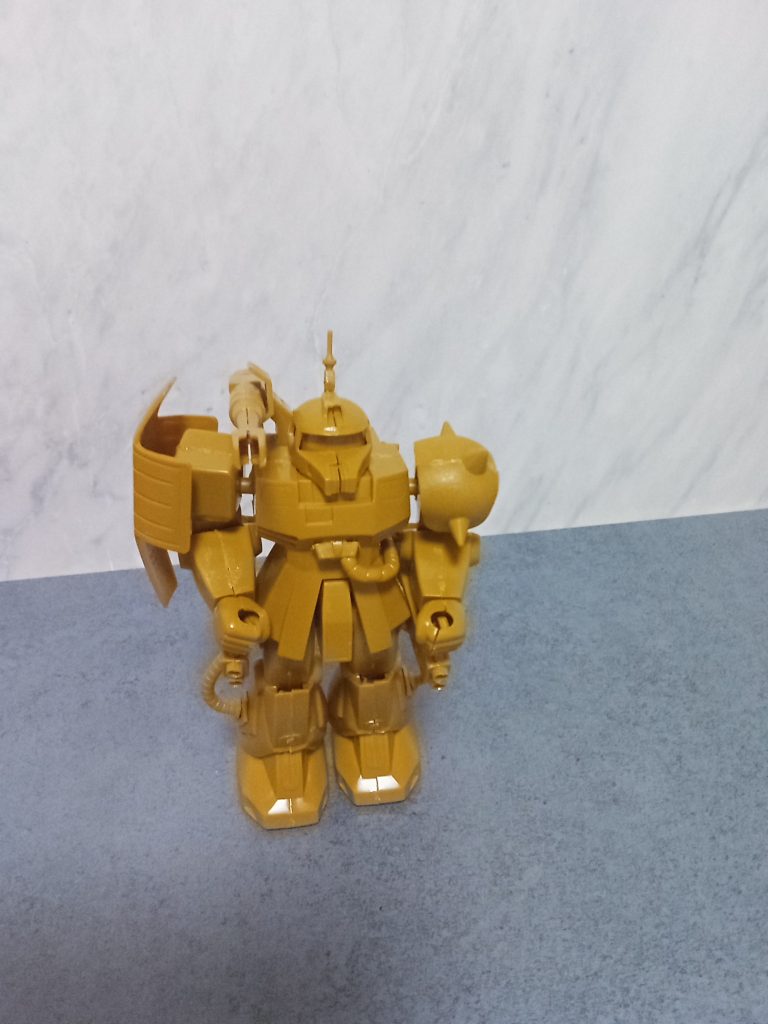 胴体のパイプが片方どっかに行きました（残念)