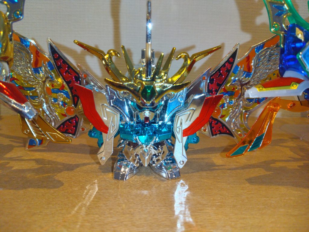 BB戦士 輝羅鋼の翼　 10月8日まで！ BB戦士 號斗丸結晶輝羅鋼天空鳳凰翼形態 ｜BBkenさんのガンプラ作品