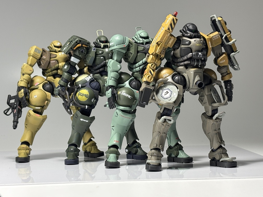 民間(工事用)ザク(GQ) 風–2枚目/制作者:gpo144