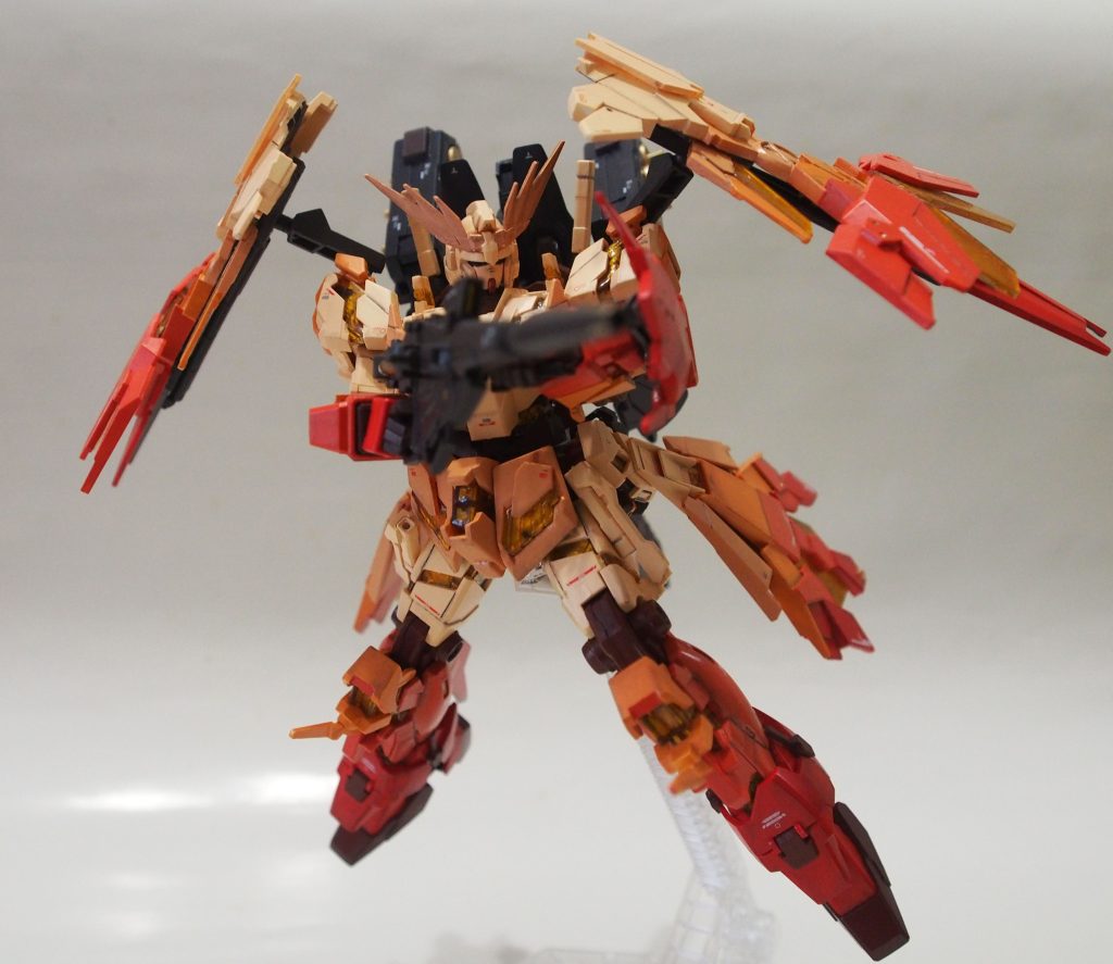 ビームマグナムを構えて。