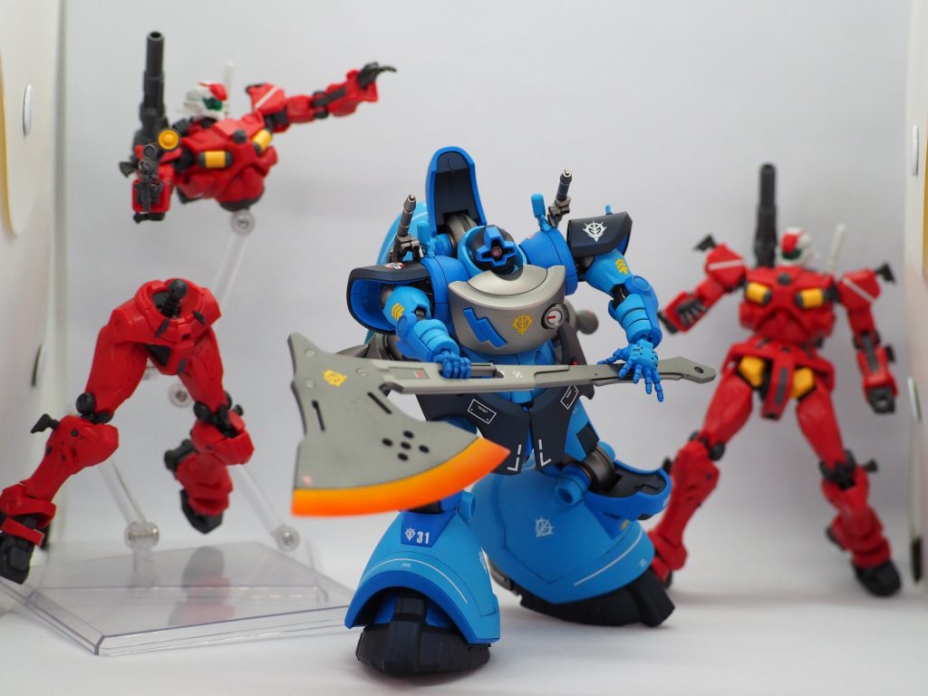 最後に素組みの軽キャノンとセットで最後までご覧頂きありがとうございました🙇