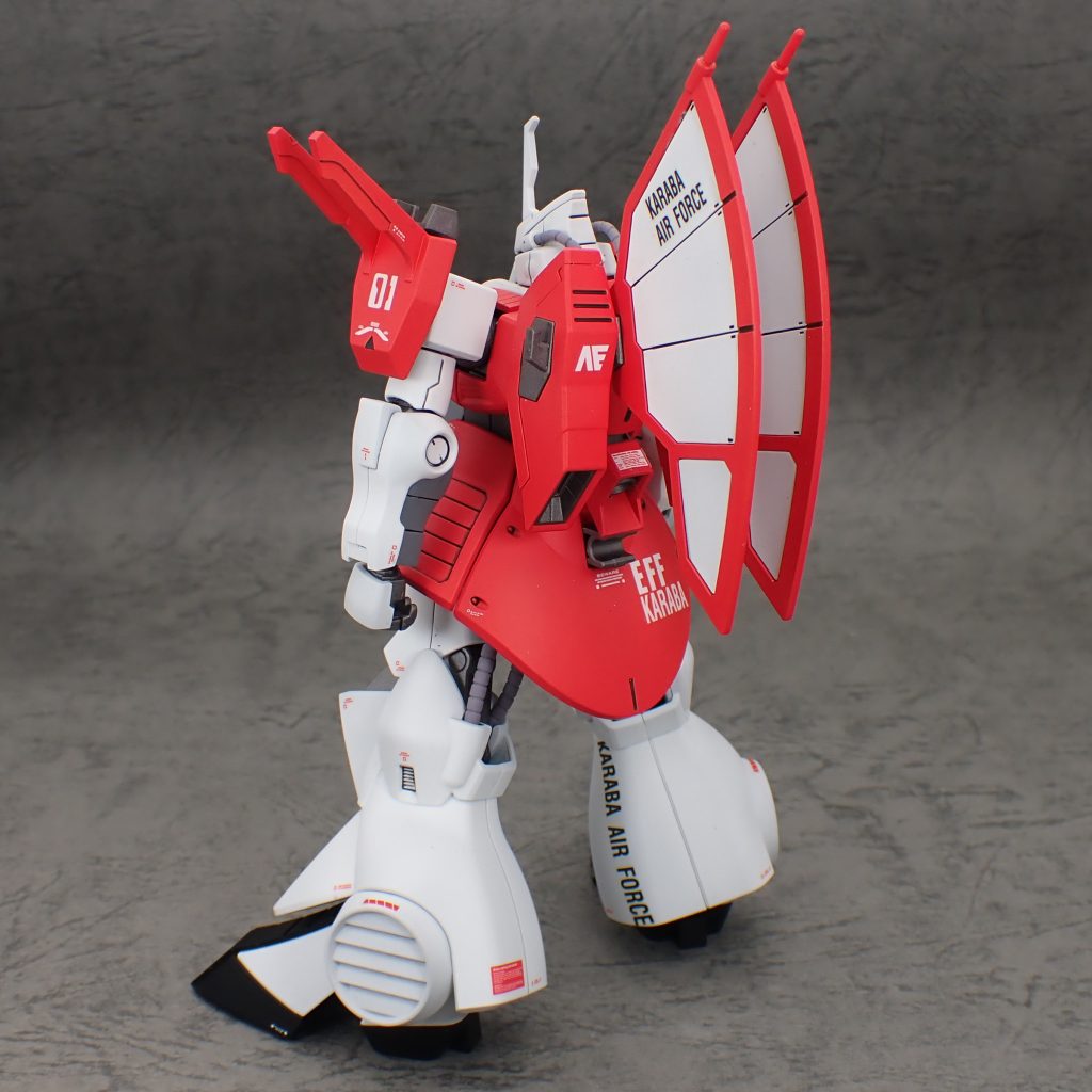 カラバデカールを多めにつかいました。ディジェ以外に使う機体って何があるんだろう