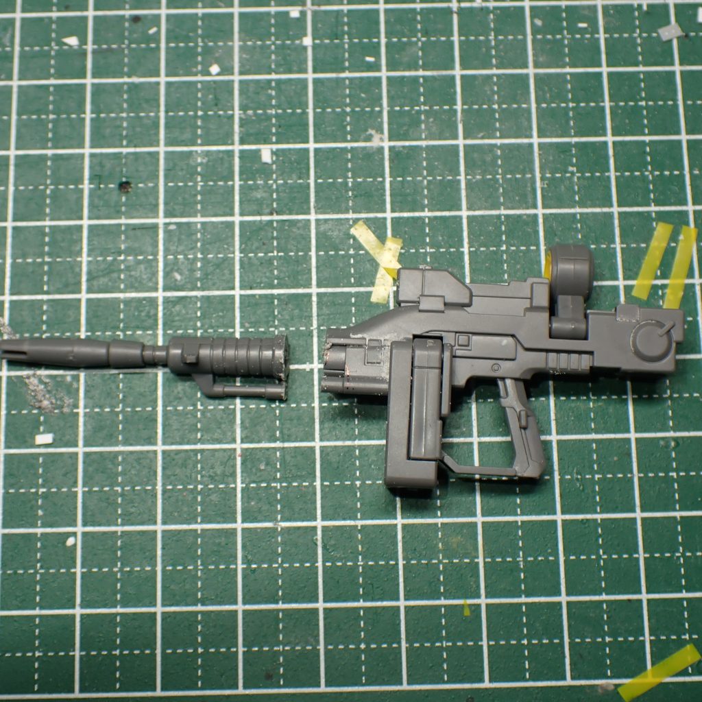 前期型の方針を切断