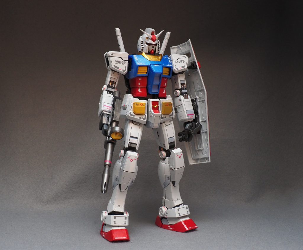 MGガンダムRX-78-2  Ver3.0チタニウムフィニッシュ