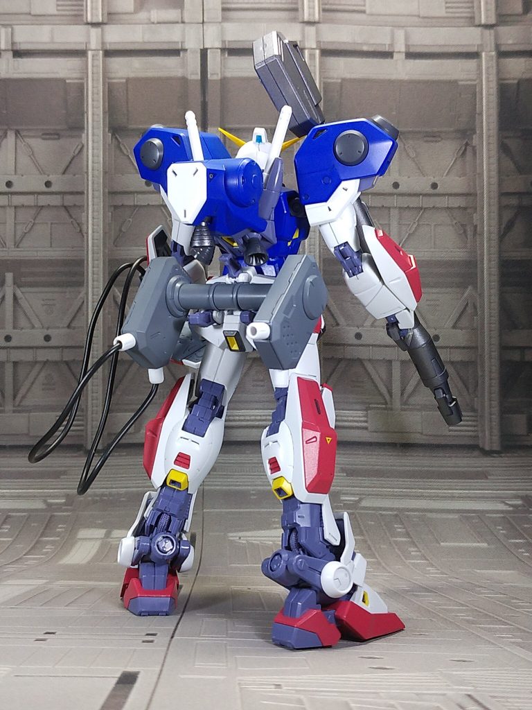 対エグム戦で使用したKタイプ+ビームバズーカ装備。Tタイプ同様全塗装で仕上げました。青→MSブルー白→MSホワイト赤→MSレッド腰パーツグレー→ニュートラルグレー肩部 iフィールドジェネレーター→MSファントムグレー&nbsp;