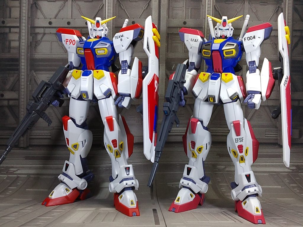 Nタイプ付属のF90と比較。