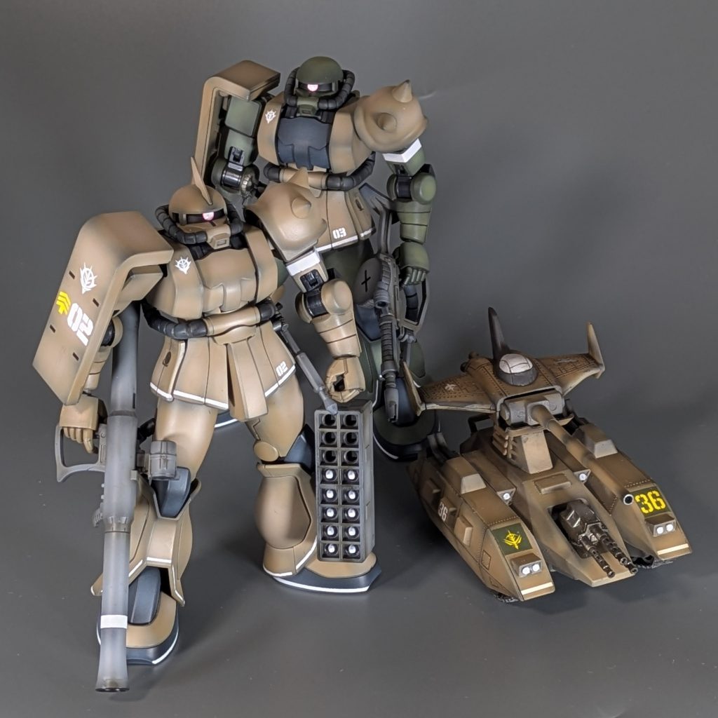 リバイブザク小隊