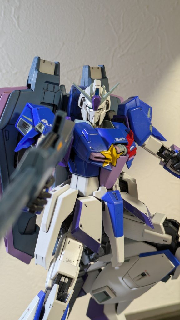 MG　Zガンダム　ルー・ルカ仕様カラー