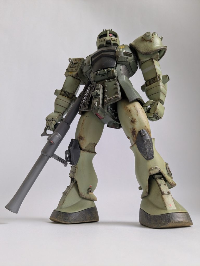 旧キット旧ザク　1981年のヤツ　1/100　第13弾　1982年かも…