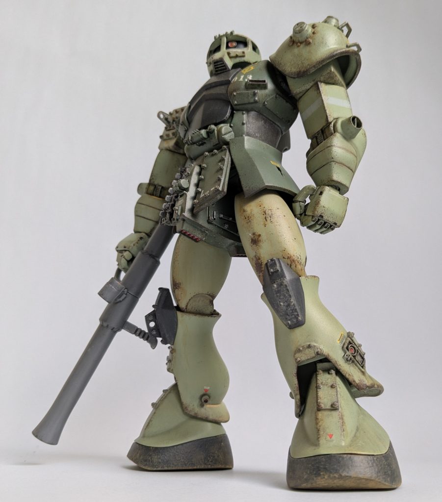 旧キット旧ザク　1981年のヤツ　1/100　第13弾　1982年かも…