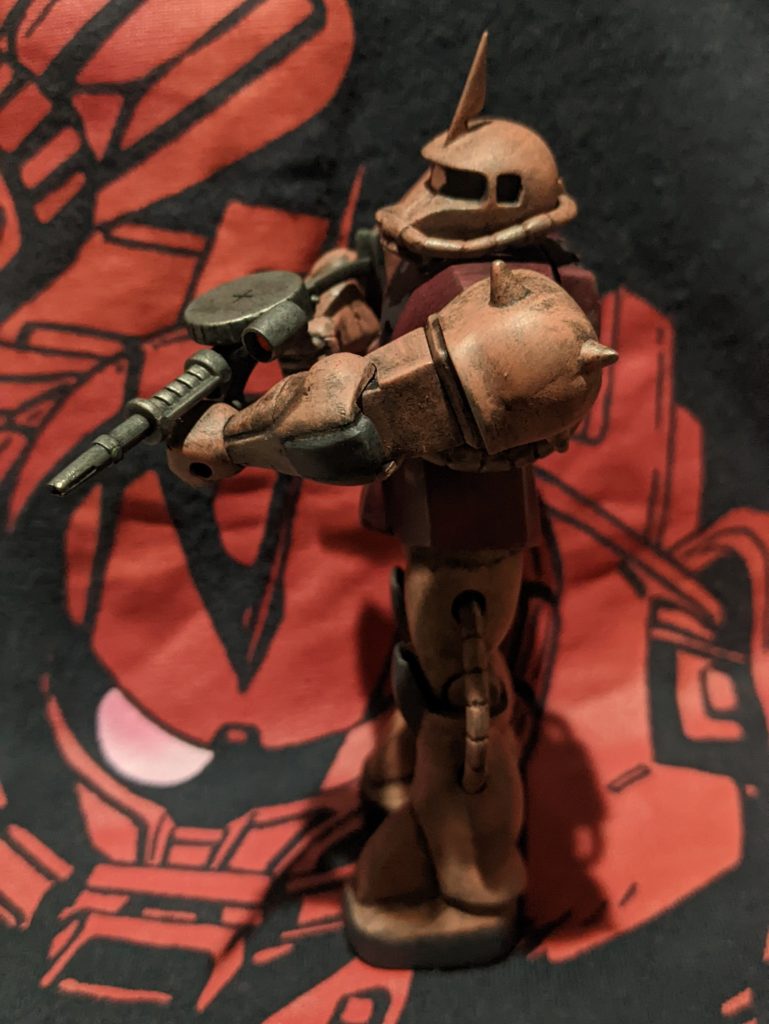 今回もドライブラシ＆ウェザリング塗装。仕上げはトップコートつや消しです。&nbsp;