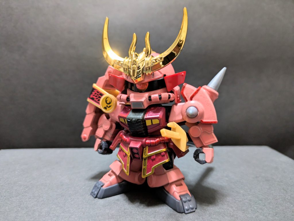 ８．闇武者 魔殺紅　【MS−06S／シャア専用ザクⅡに忠実な改修武者】