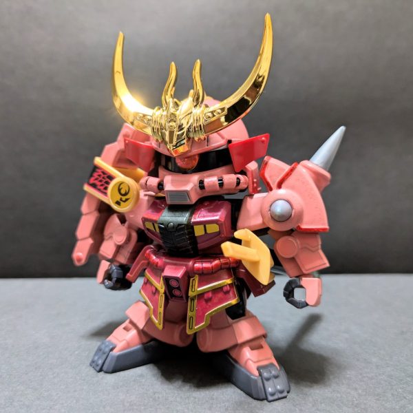 ８．闇武者 魔殺紅　【MS−06S／シャア専用ザクⅡに忠実な改修武者】