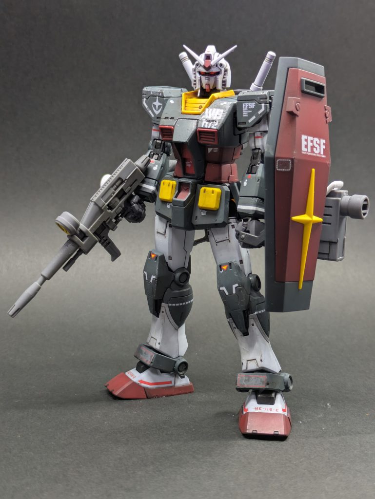 hg ガンダム RX-78-02 オリジン リアルカラー仕様
