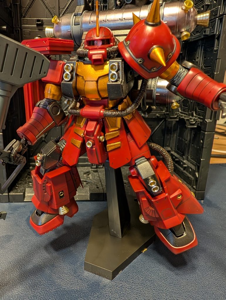 HG サイコザク　GMAS塗装