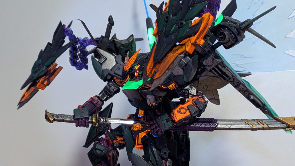 アストレイパープルフレームグリーンドラゴン