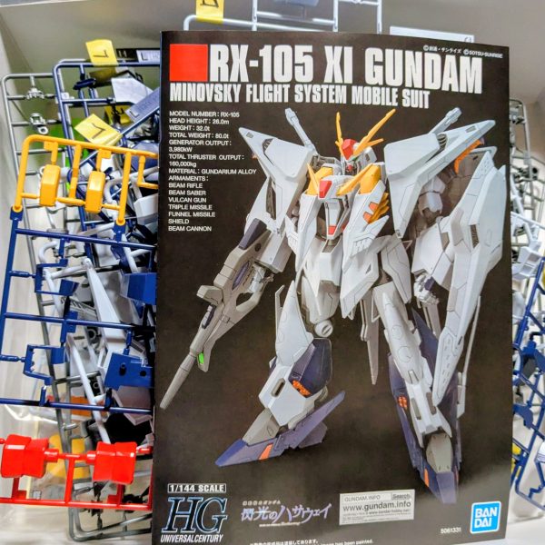 HG 1/144 クスィーガンダム 製作開始？