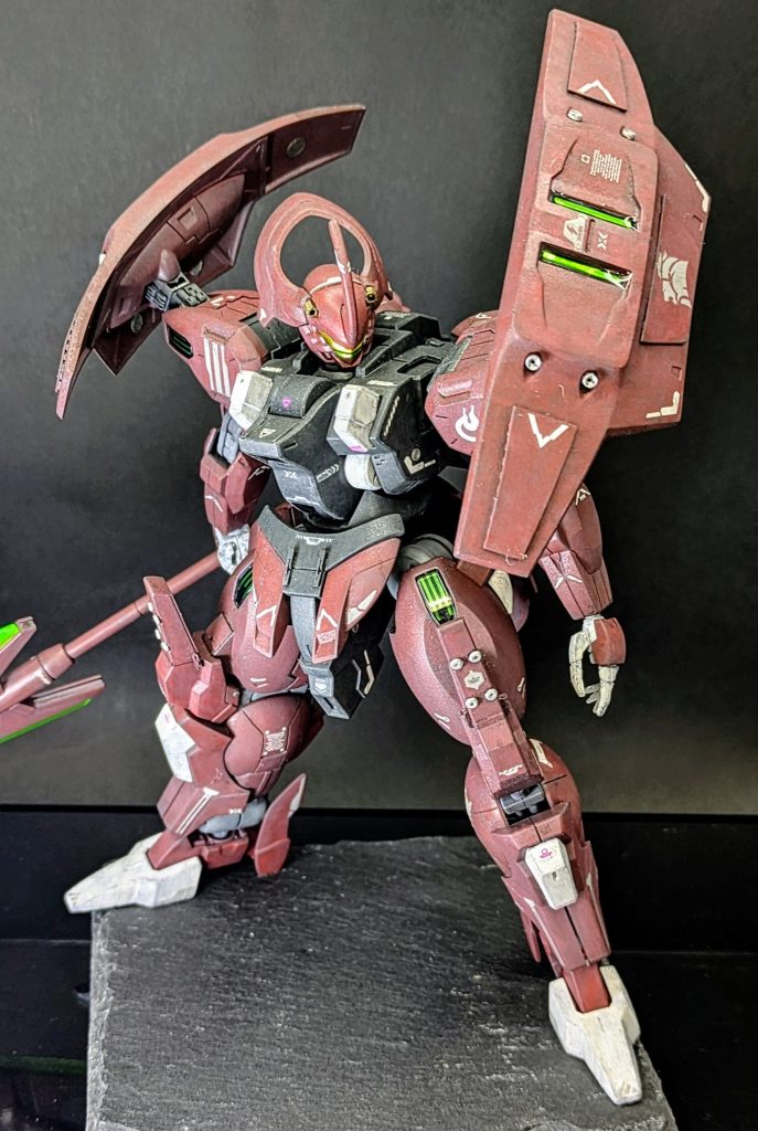 【筆塗り全塗装】HG 1/144 ダリルバルデ