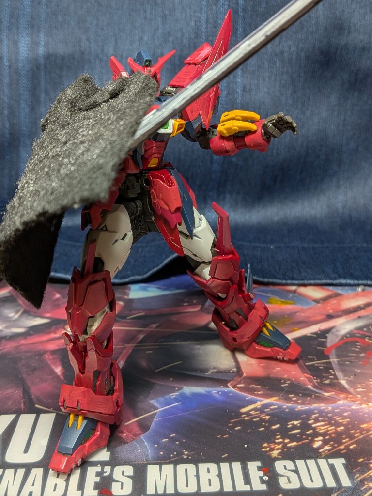 武装も全部別に使ってしまったのでマーズフォーウエポンズから流用。個人的にお気に入り