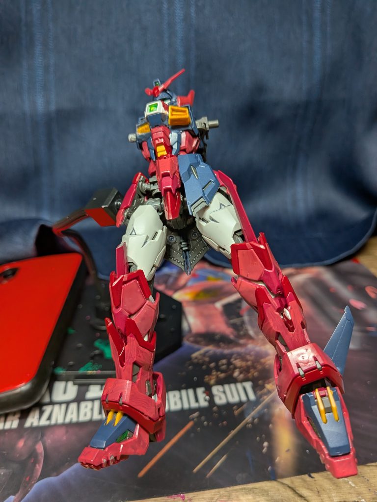 エクシアリペアのやられシーンっぽくやって終わり！今年もありがとうございました。来年もライトとレイのガンプラ置き場をよろしくお願いします！