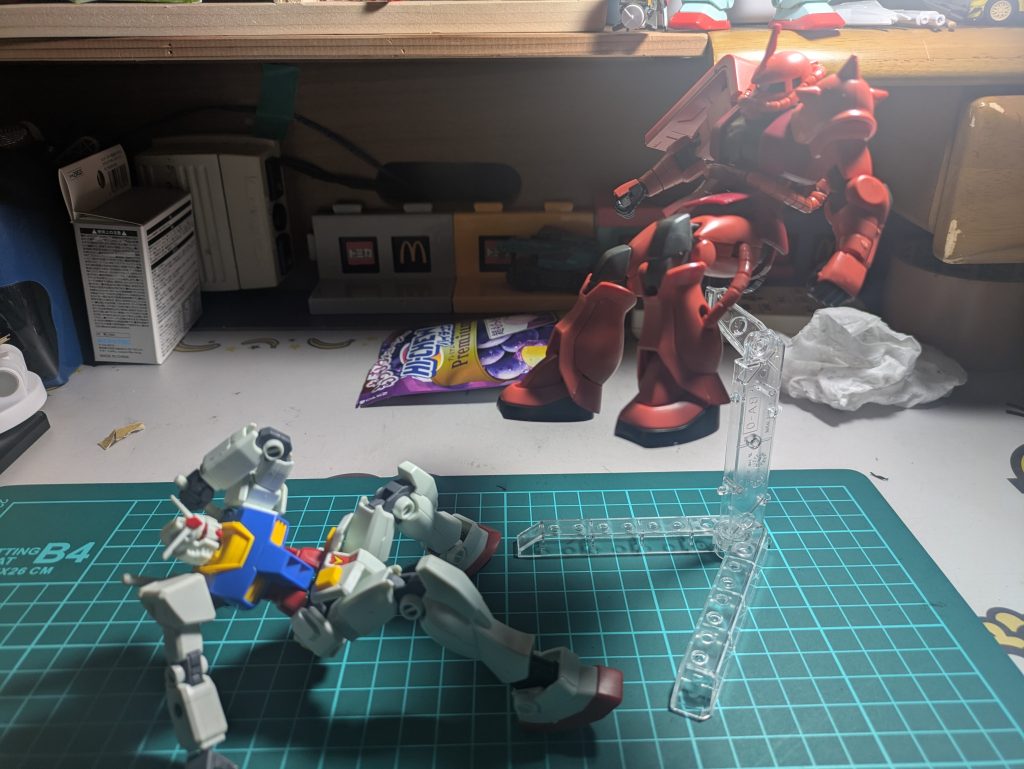 ザクIIvsRX-78-2ガンダム