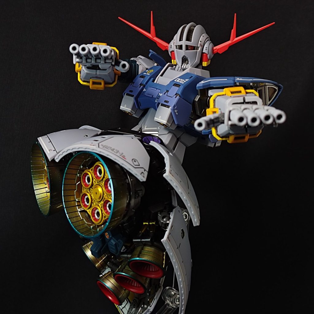 RGジオング 成型色艶消し仕上げ｜@Abel00000009さんのガンプラ作品