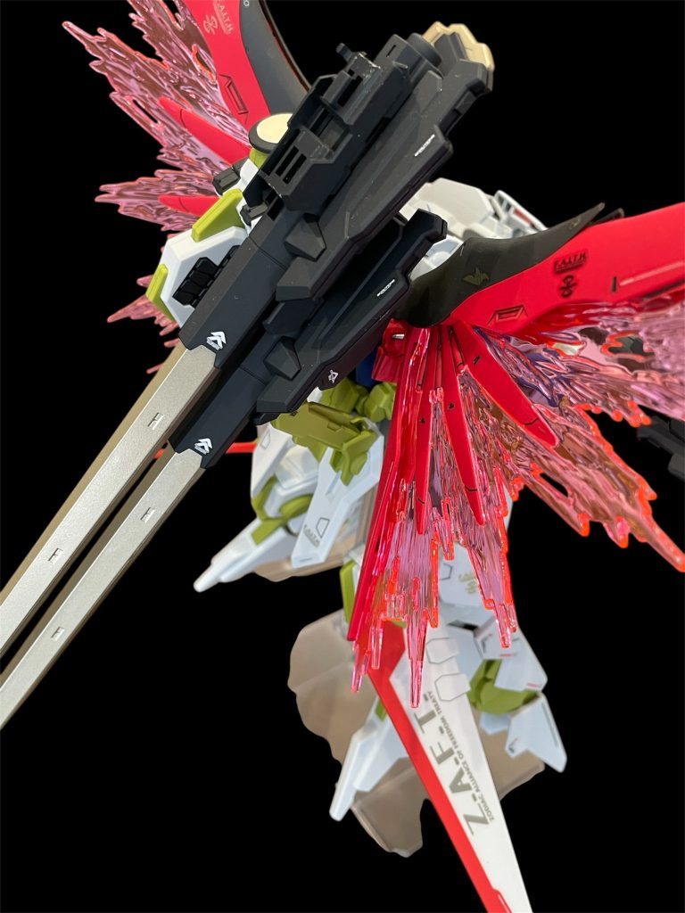 HG ZGMF/A-42S2 Destiny Gundam SpecII+ZEUS SILHOUETTE–2枚目/制作者：おっしー