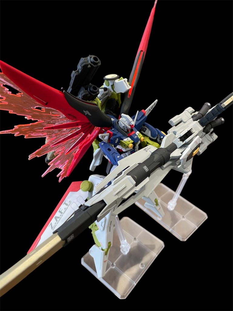 HG ZGMF/A-42S2 Destiny Gundam SpecII+ZEUS SILHOUETTE–4枚目/制作者：おっしー