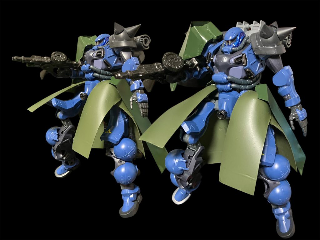 ベースになったハイザック地上用「ガバリン」^_^近藤版ハイザックからスカートアーマーをいただき^_^